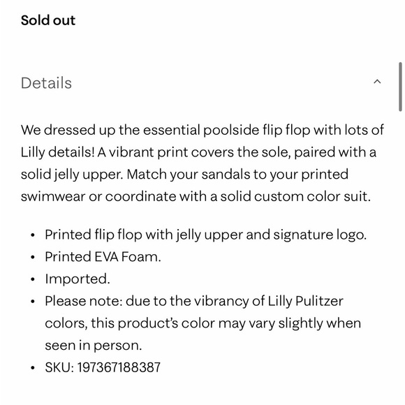 NWT Lilly Pulitzer Colorful Flip Flops with Pink Straps. Size 9/10 🩷 - Picture 3 of 5